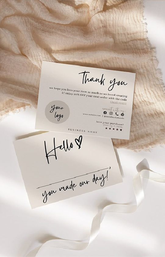 Thank you cards