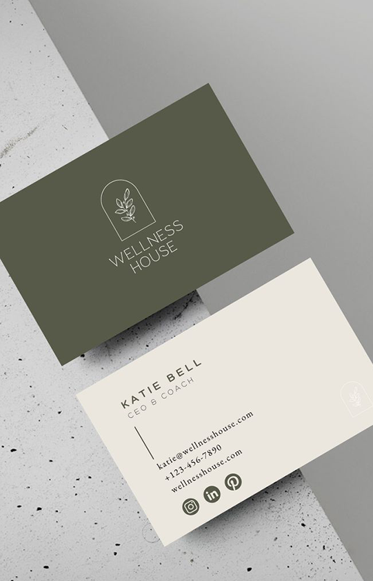 Visiting cards